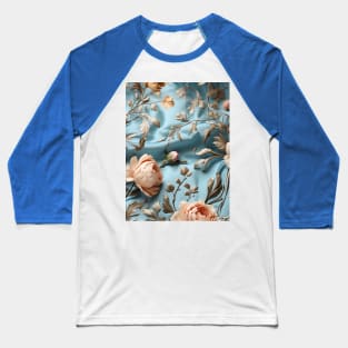 French rustic flowers AI generated Baseball T-Shirt